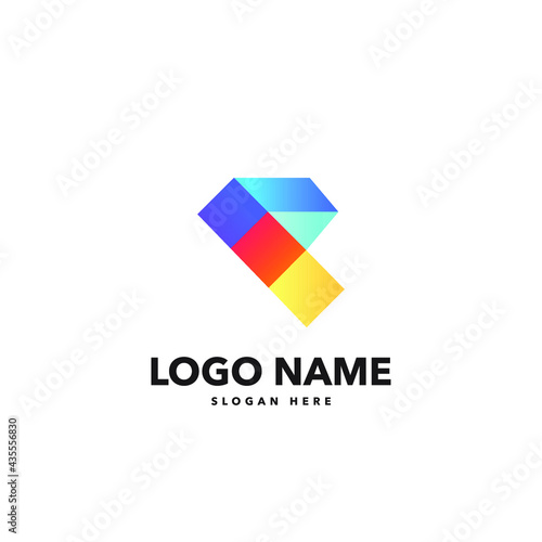 Free Download R logo - R letter logo - r modern logo  - GFXLoad