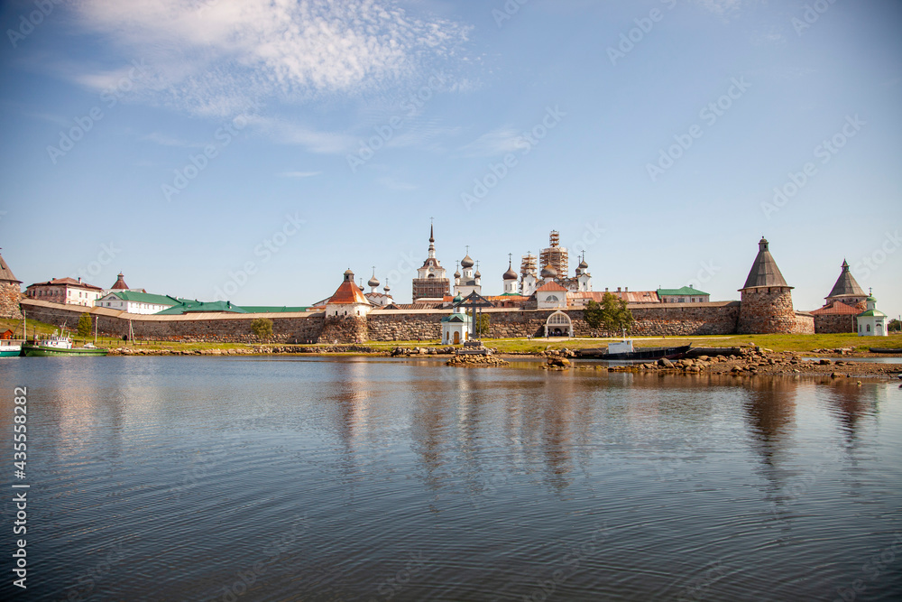 solovetsky monastery arkhangelsk region white sea russia