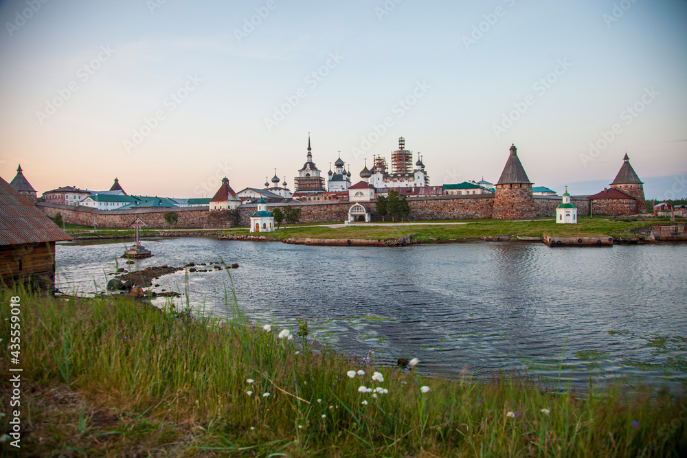 solovetsky monastery arkhangelsk region white sea russia