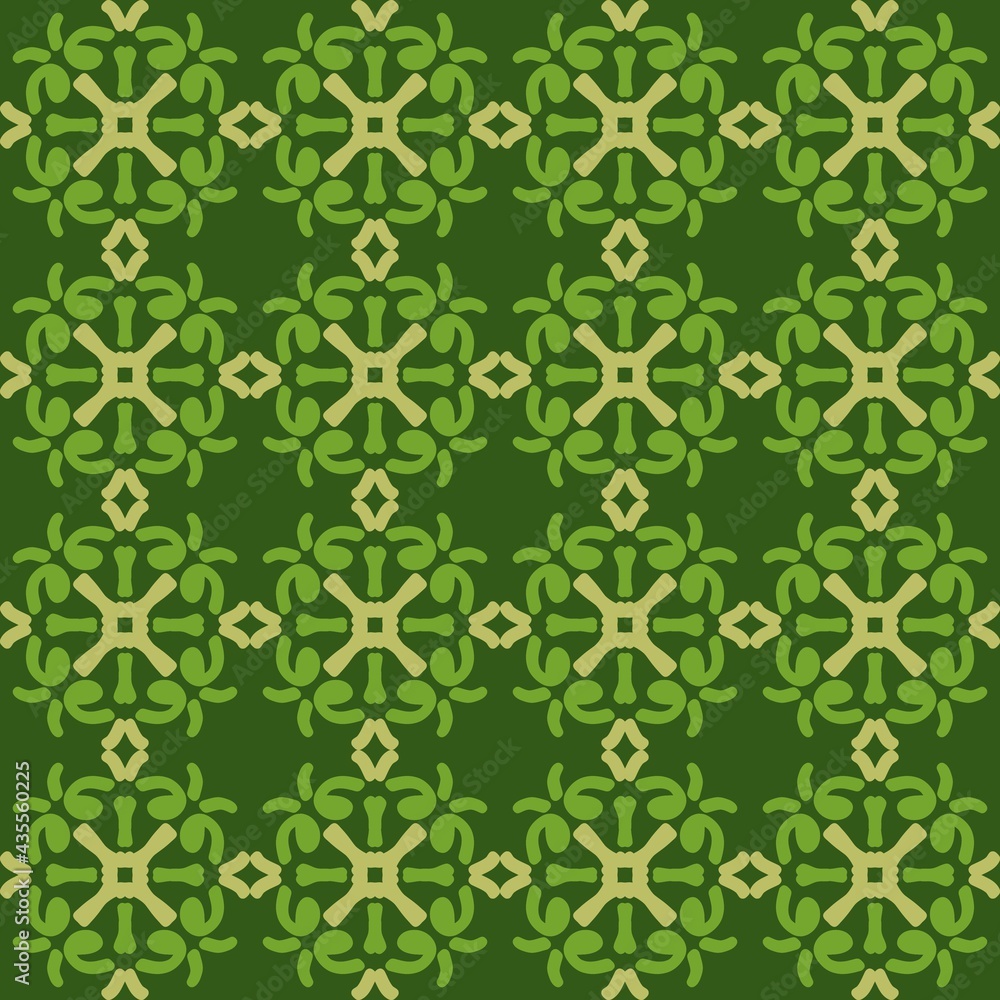 green olive mandala art seamless pattern floral creative design background vector illustration green olive mandala art seamless pattern floral creative design background vector illustration