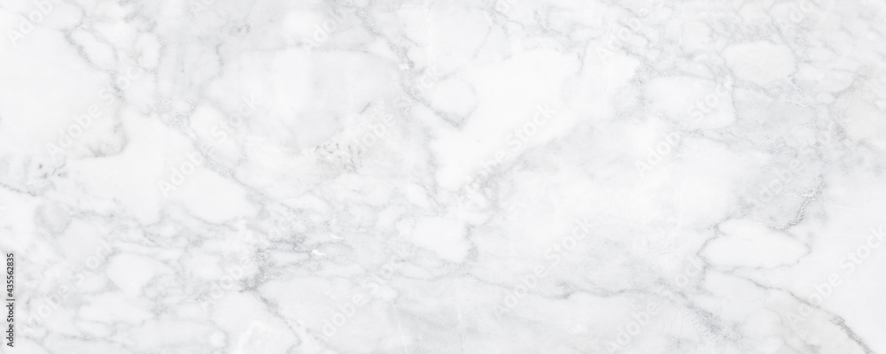 Fototapeta premium Marble granite white panorama background wall surface black pattern graphic abstract light elegant gray for do floor ceramic counter texture stone slab smooth tile silver natural.