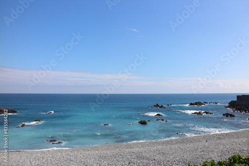 beach and sea