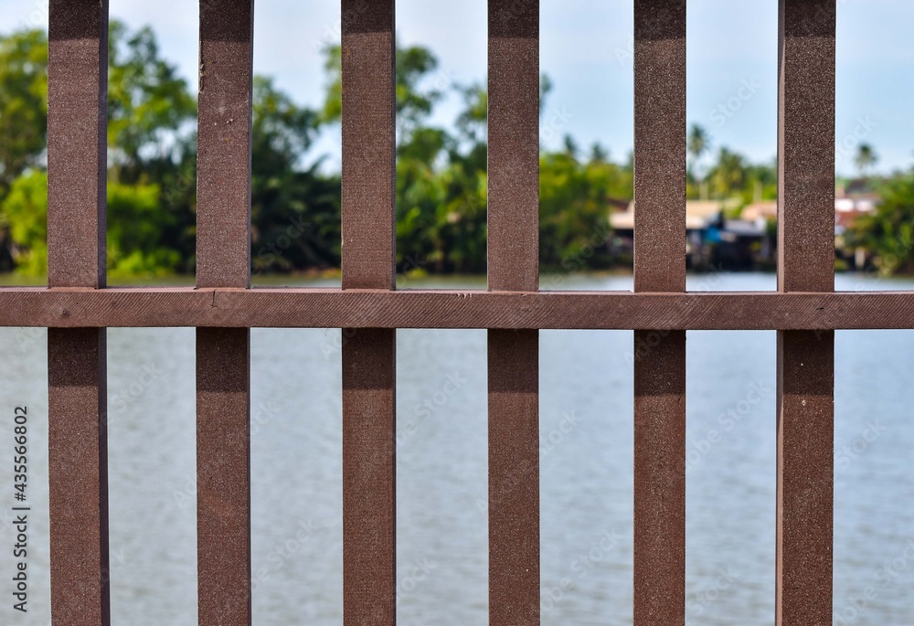 Wooden slats. Natural wood lath Wooden slats. Natural wood lath