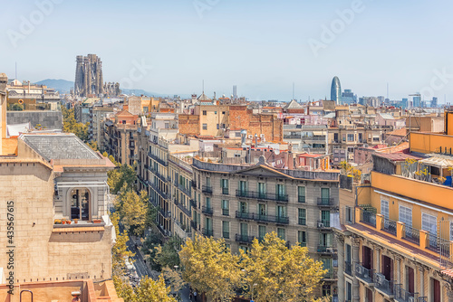 Baslica de la Sagrada Famlia in Barcelona, Spain photo