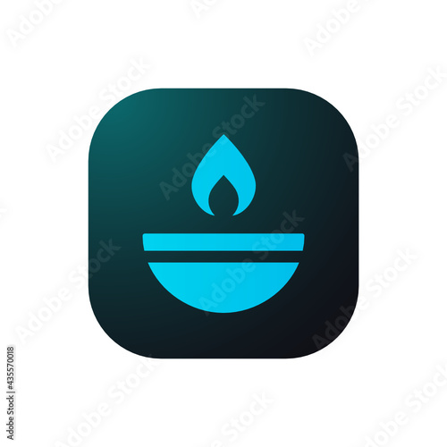 Oil Flame - Sticker