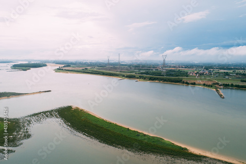 Aerial view of landscape in Guangdong,China