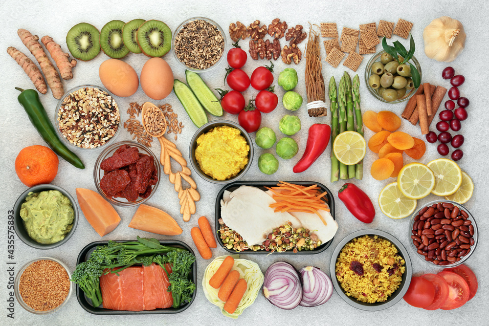 Worlds healthiest super foods collection for energy and vitality with