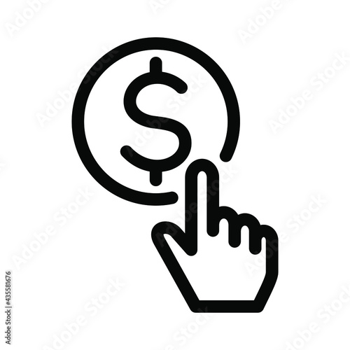 Pay per click icon