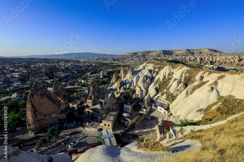 Amazing View to the Turkish Mountains in Cappadocia, Turkey
