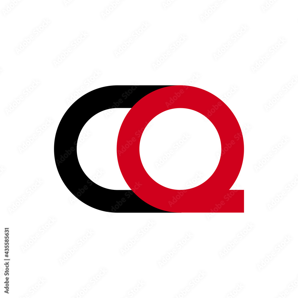Illustration Vector Graphic of Modern CQ Letter Logo. Perfect to use for Technology Company Illustration Vector Graphic of Modern CQ Letter Logo. Perfect to use for Technology Company