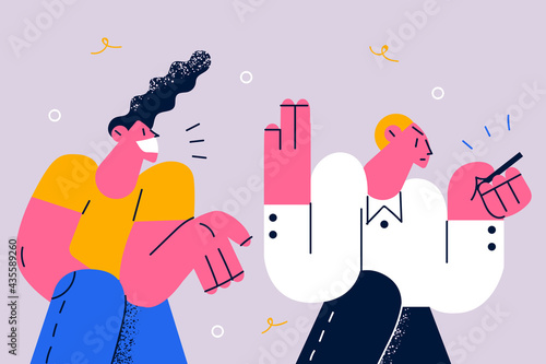 Phone addiction and facial emotions concept