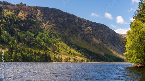 Glendalough Lake  landscape in Co. Wicklow, Ireland.