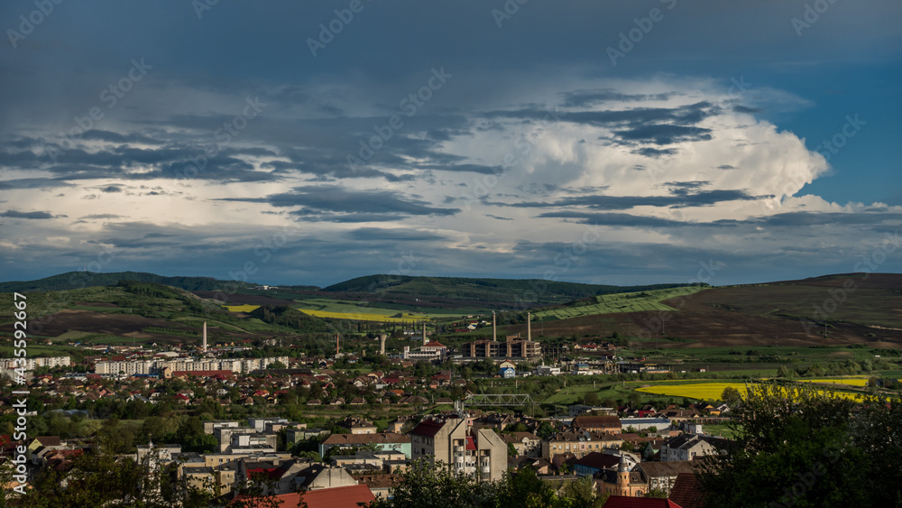 View of Targu Mures City, Romania