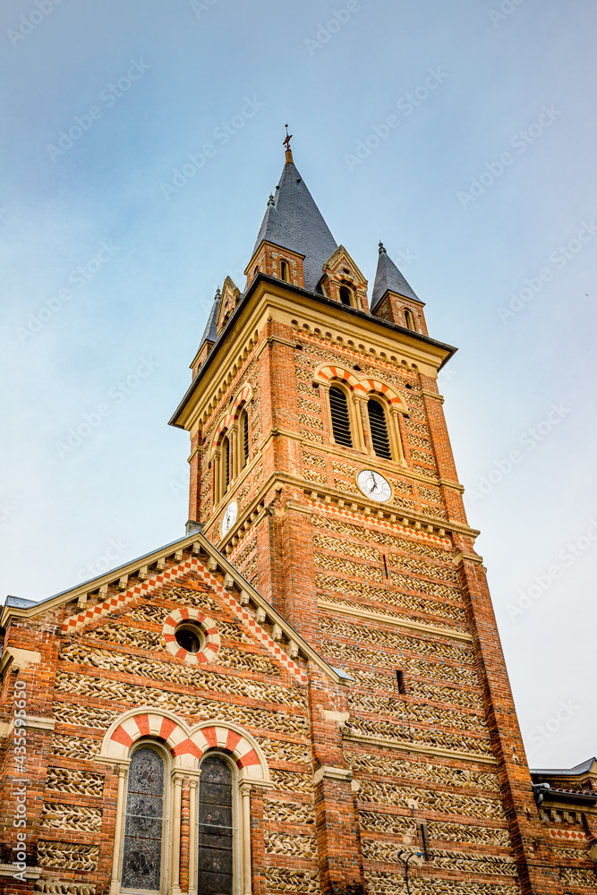 Fototapeta premium Église Saint-Jean Baptiste de Roybon