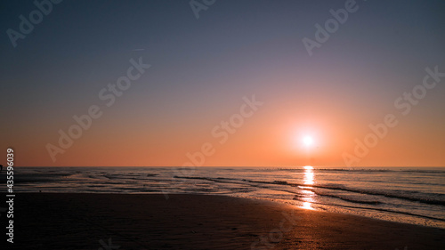 Sunset au Touquet Paris Plage