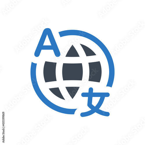 Language translator icon