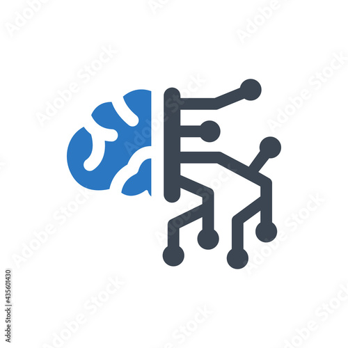 Artificial intelligence icon