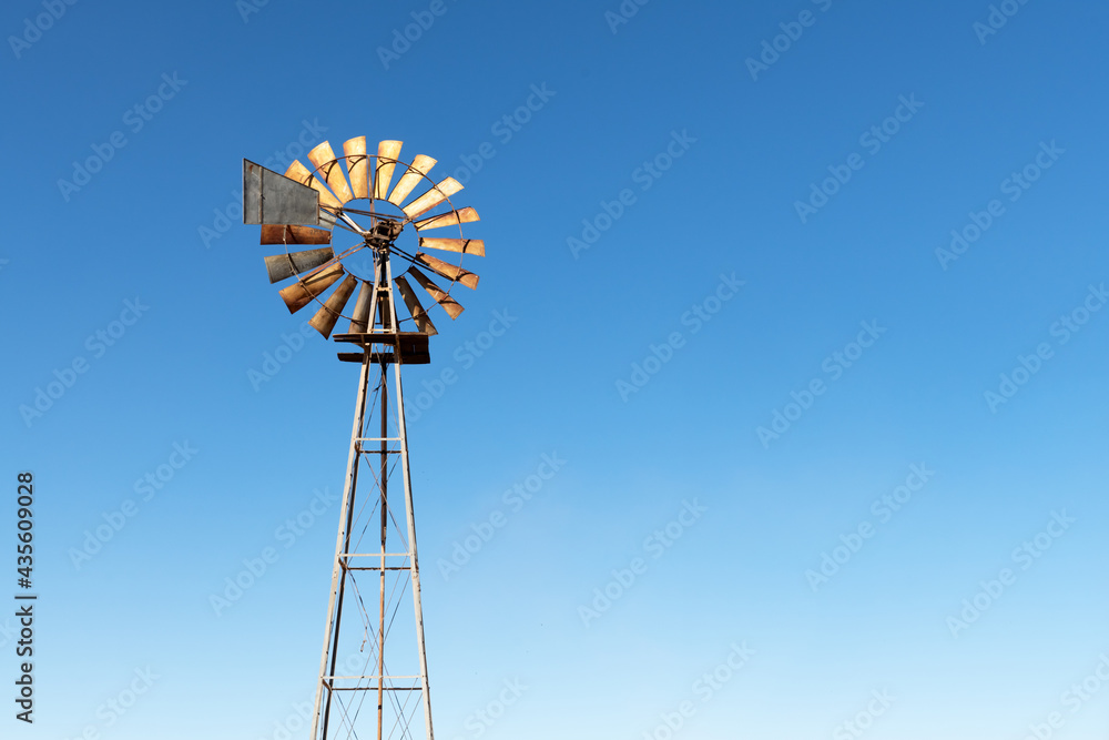 Old rusty wind turbine closeup Old rusty wind turbine closeup