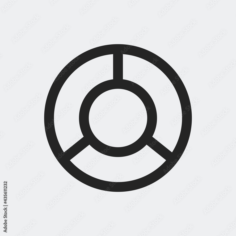 Pie chart chart icon isolated on background. Infographic symbol modern, simple, vector, icon for website design, mobile app, ui. Vector Illustration Pie chart chart icon isolated on background. Infographic symbol modern, simple, vector, icon for website design, mobile app, ui. Vector Illustration
