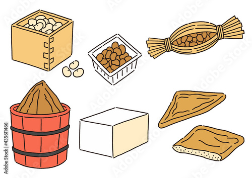 大豆製品のセット