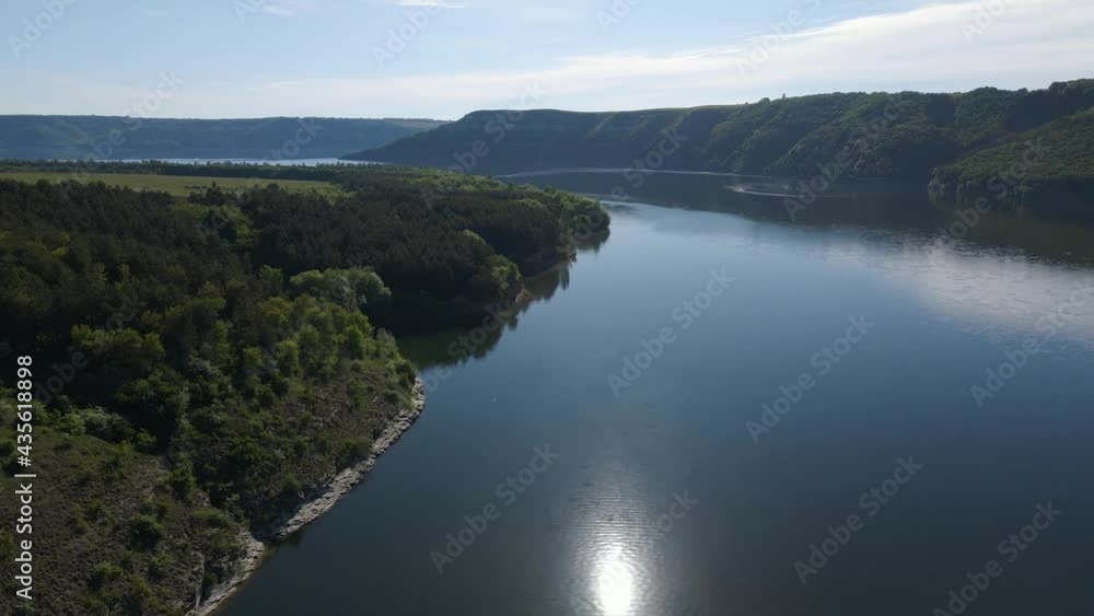 canyon river bay cliffs bank green grass beautiful view from above rocks canyon river bay cliffs bank green grass beautiful view from above rocks