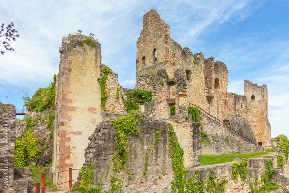 Hochburg Castle, near Emmendingen at the foothills of the Black Forest, is one of the largest ruined castles in the Upper Rhine Valley