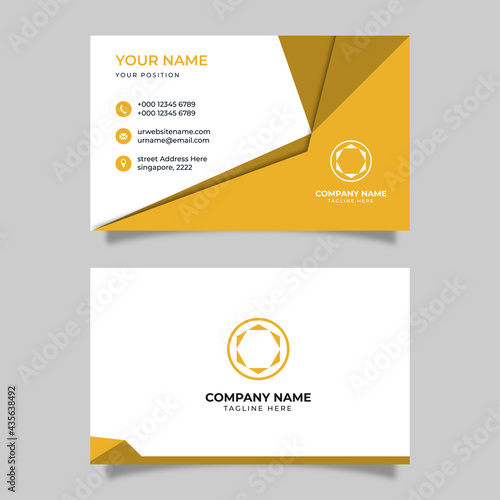 Simple business card
