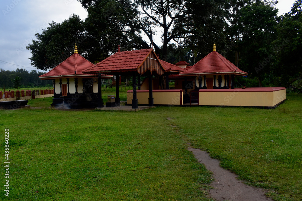 Rural Temple in Sulthan Bathery, Wayanad-Kerala