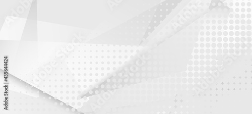 Halftone Minimal Gray Vector Background. Pop Art Light Dots