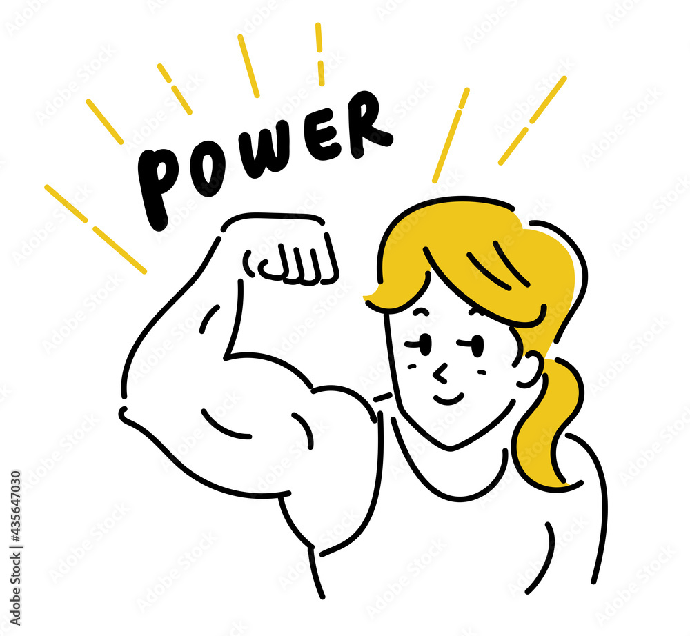 マッチョな女性のイラスト素材 Stock Vector Adobe Stock マッチョな女性のイラスト素材 Stock Vector Adobe Stock