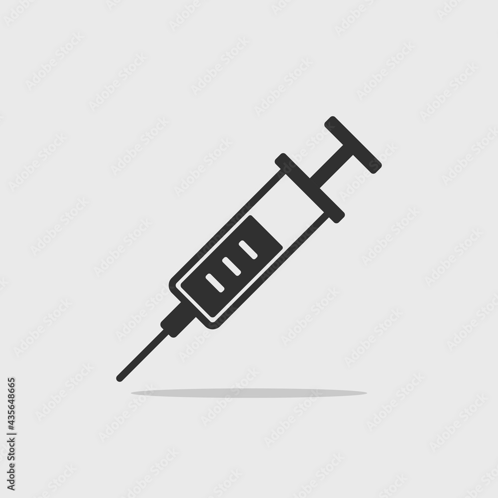 Syringe icon vector illustration