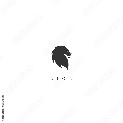 vector design lion logo. logo template