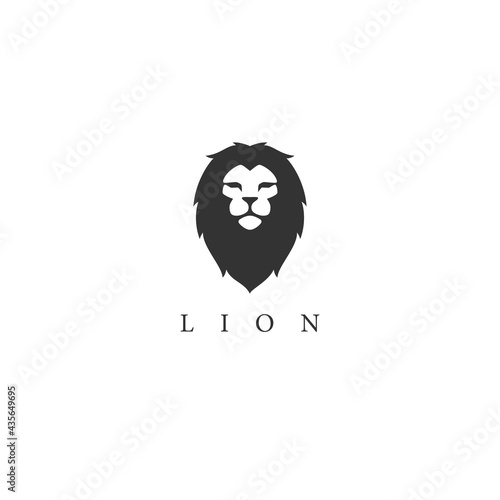 vector design lion logo. logo template