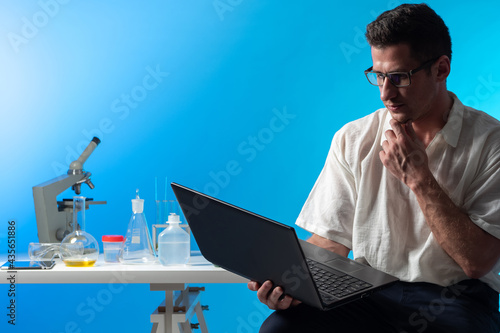 Modern scientist, biologist...