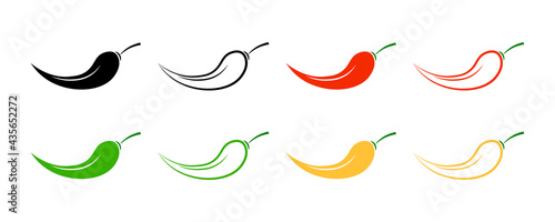 Chili pepper icon