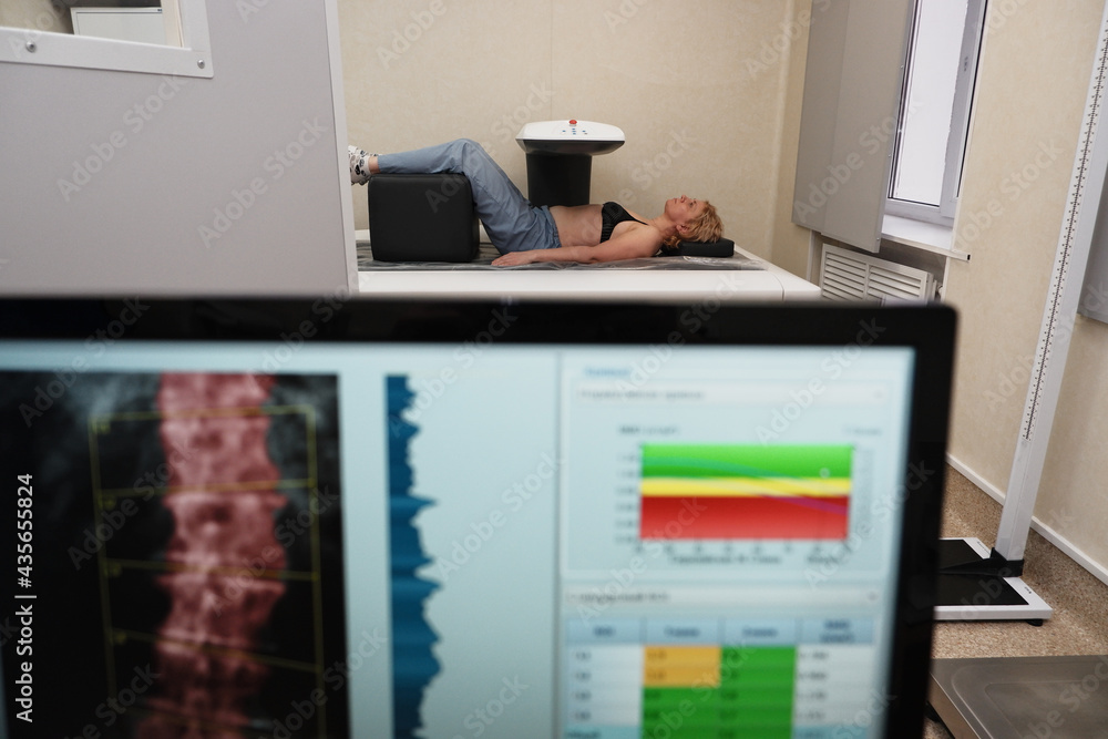 Investigation of the density of human bones using an osteodensitometry apparatus. Investigation of the density of human bones using an osteodensitometry apparatus.