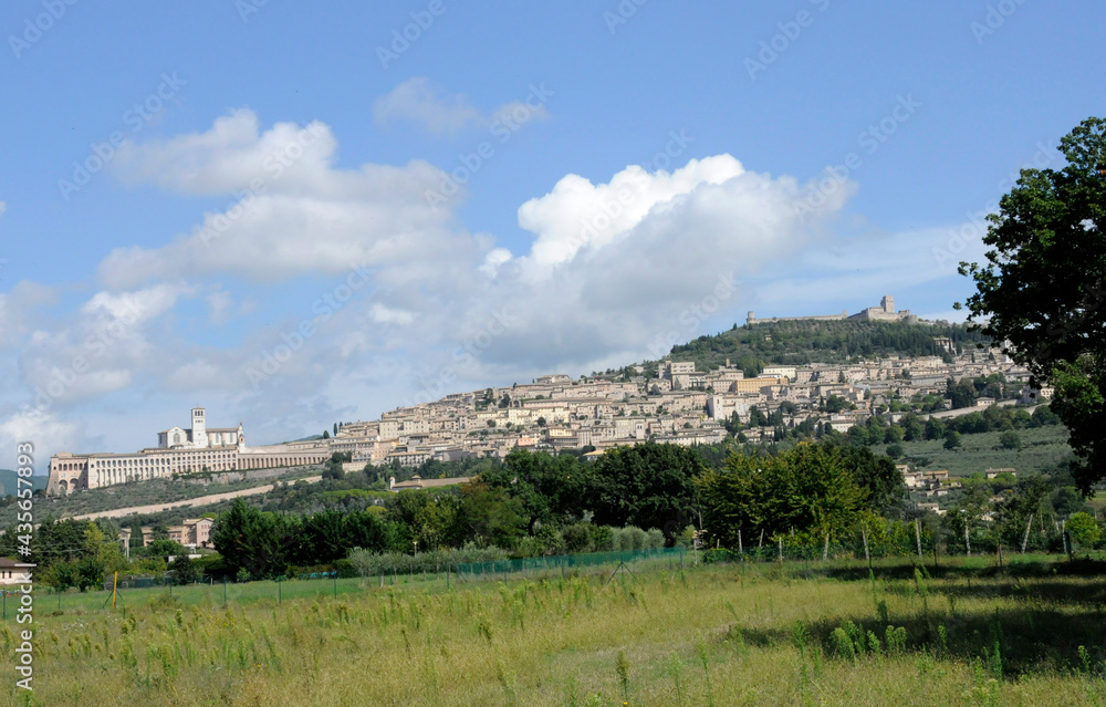 Panorama von Assisi