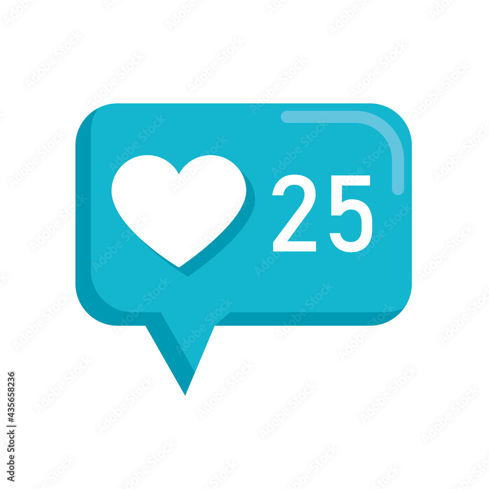 speech bubble with heart speech bubble with heart