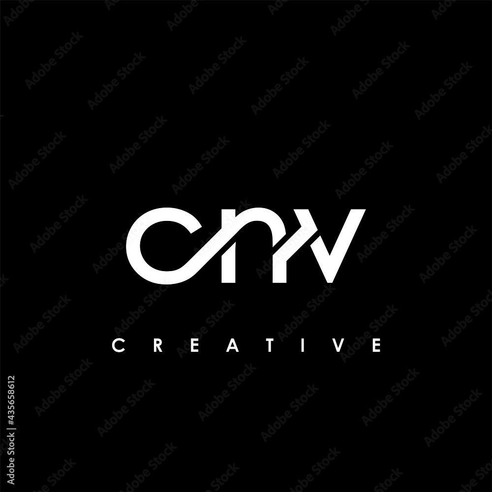 CNV Letter Initial Logo Design Template Vector Illustration CNV Letter Initial Logo Design Template Vector Illustration