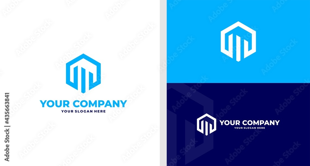 FINANCE DIGITAL CHART LOGO HEXAGON EDITABLE FINANCE DIGITAL CHART LOGO HEXAGON EDITABLE
