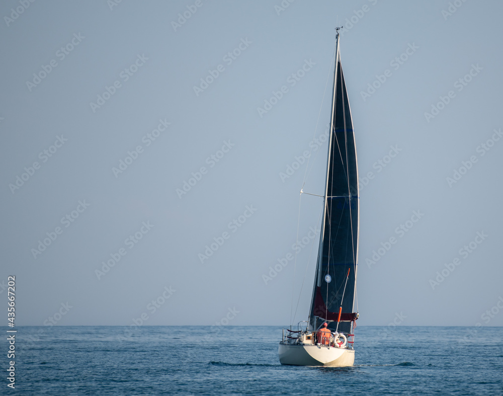 Fototapeta premium sailboat on the lake