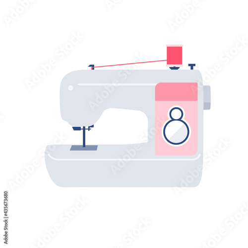 電動ミシン 表側