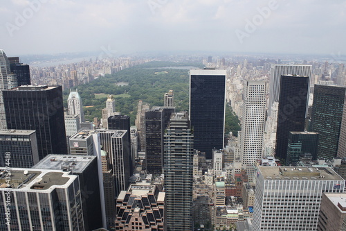Aerial view on Manhattan, New York City © murasal