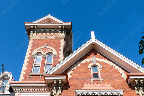 Photography The colonial architecture of the Saint Felix Centre in Toronto, Canada
