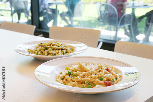 Pasta images for the food industry.