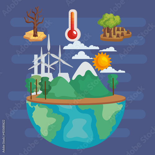 planet with issues environmental