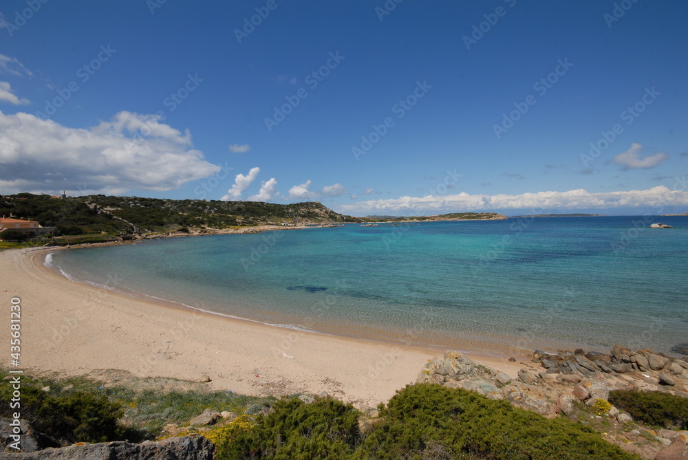 Sardegna, La Maddalena, spiaggia Monte da Rena