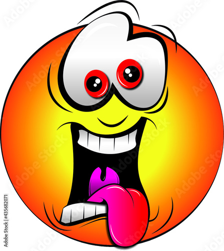 Is this emoji hot or just crazy?! Both seem to work.
