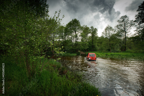 rain on the river