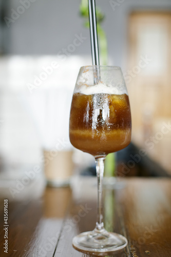 beverages in glases